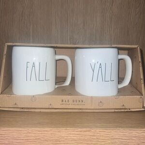 Rae Dunn Fall Y’all mug set